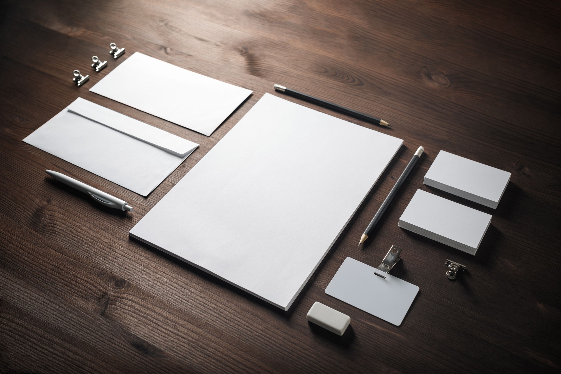 Branding stationery mockup